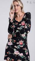 vestido manga longa
