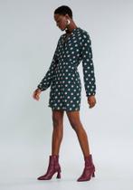 Vestido manga longa