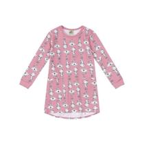 Vestido Manga Longa Lilica Ripilica Mundo Ripilica Rosa Vestido Manga Longa Lilica Ripilica Mundo Ripilica Rosa