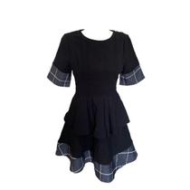 Vestido Manga Xadrez Lança Perfume 02VE335700
