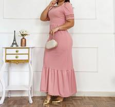 Vestido manoela na malha fluyt tamanho M