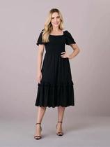 Vestido mariana lese preto tata martello