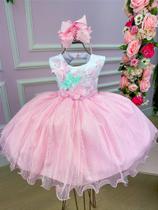 Vestido Marie Jardim Encantado Juliana - Tecido Misto com Forro