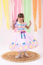 Vestido Marie Junino Luxo Arraia da Docura