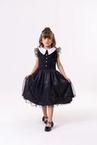 Vestido Marie Tematico Wandinha - Vandinha Vestido Marie Tematico Wandinha - Vandinha
