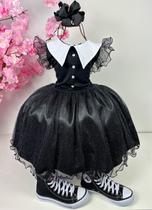 Vestido Marie Tematico Wandinha - Vandinha