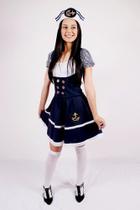 Vestido Marinheira com quepe Vestido Marinheira com quepe