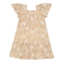 Vestido Marrom Infantil Pulla Bulla Menina - 53423-1343 Vestido Marrom Infantil Pulla Bulla Menina - 53423-1343