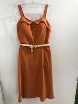 Vestido marrom