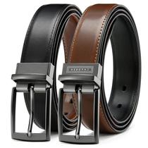 Vestido masculino Belt CHAOREN reversível em couro para crianças Vestido masculino Belt CHAOREN reversível em couro para crianças
