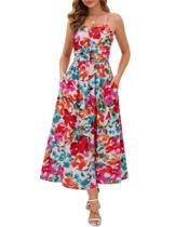 Vestido maxi Annebouti 2025 com estampa floral primavera verão feminino