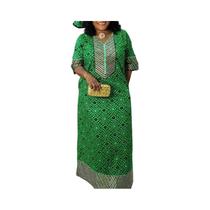 Vestido Maxi Boêmio Estampado Para Mulheres, Decote Em V, Manga Curta, Vestido Casual De Verão, Vestido Maxi Boêmio Estampado Para Mulheres, Decote Em V, Manga Curta, Vestido Casual De Verão,