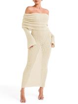 Vestido maxi feminino Saodimallsu com capa de banho Vestido maxi feminino Saodimallsu com capa de banho