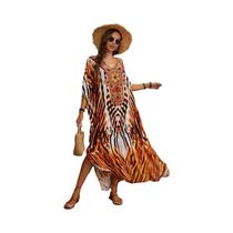 Vestido Maxi Kaftan De Praia plus Size Para Mulheres, Cobertura De Maiô, Roupa De Férias, Roupa De Vestido Maxi Kaftan De Praia plus Size Para Mulheres, Cobertura De Maiô, Roupa De Férias, Roupa De