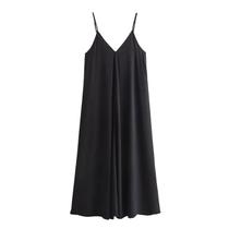 Vestido Maxi Preto Sem Costas - Sexy, Drapeado, para Praia e Verão
