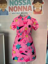 Vestido mc rot estrelas