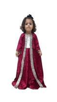 Vestido Medieval infantil Laura luxo Vestido Medieval infantil Laura luxo