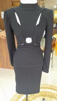 Vestido meed canelado Vestido meed canelado