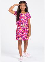 Vestido Menina Com Manga