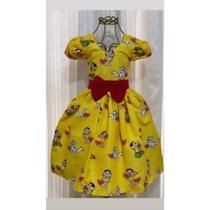 Vestido Menina Elegante Temático Magali