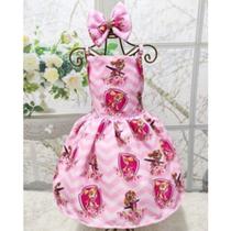 Vestido Menina Infantil Alça Regular Sky Patrulha Canina