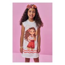 Vestido Menina Infantil Estampado Kukiê