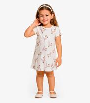 Vestido Menina Infantil Select Bege Vestido Menina Infantil Select Bege