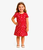 Vestido Menina Infantil Select Vermelho Vestido Menina Infantil Select Vermelho