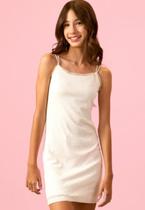 Vestido Menina Juvenil Off White Vanilla Cream