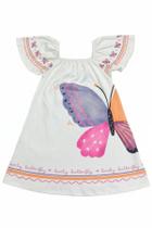 Vestido Menina Poly Flex Touch Cotton Estampa Detalhe Strass Rovi Kids Vestido Menina Poly Flex Touch Cotton Estampa Detalhe Strass Rovi Kids