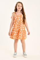 Vestido Menina Regata Estampa Flores Somnii Vestido Menina Regata Estampa Flores Somnii