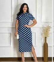 Vestido mid bolinhas Vestido mid bolinhas