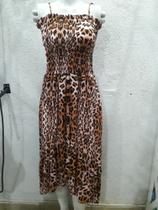 Vestido mid de onça