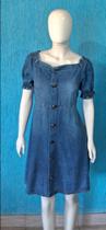 Vestido Mid Jeans - Claufamodas