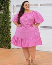 Vestido mid Plus Size Vestido mid Plus Size