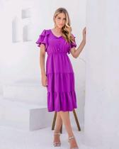 Vestido mid tam G fuscia Vestido mid tam G fuscia