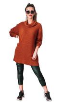 Vestido mid tricot feminino outono/inverno SKU 270