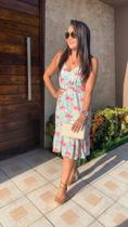 Vestido mide estampado, TAM único, dona da moda Vestido mide estampado, TAM único, dona da moda