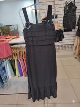 Vestido Mide Preto Presage