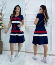 Vestido Midi Amanda Moda Evangélica Feminina