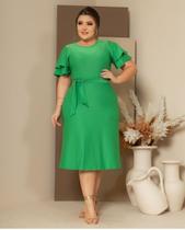 Vestido Midi Bela Moda Evangélica Feminina