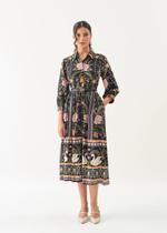 Vestido Midi Cinto Florence - Antix -