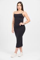 Vestido Midi com Alcinha - Attitude Vestido Midi com Alcinha - Attitude