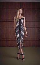 Vestido Midi Com Ziper Frontal Vestido Midi Com Ziper Frontal