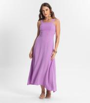 Vestido Midi De Alça Endless Roxo