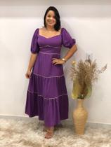 Vestido Mídi Elaborado Cactus