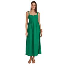 Vestido Midi Em Linho Colcci