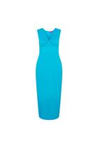 Vestido Midi Eternity Reto - Azul Vestido Midi Eternity Reto - Azul
