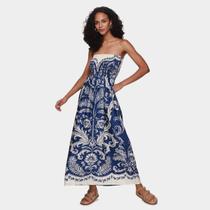 Vestido Midi Farm Santorini