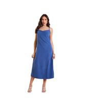 Vestido midi fem marialícia Vestido midi fem marialícia